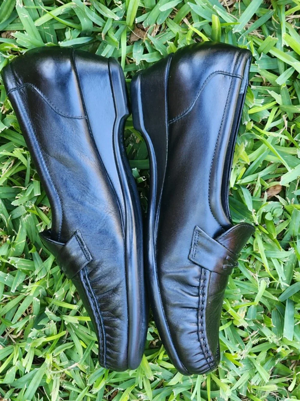SAS Simplify Shoes Women's Tripad Comfort Foot Bed USA Black Leather Size 8.5